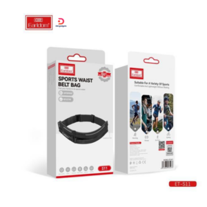Earldom®S11 Waterproof Sports Belt Bag Black