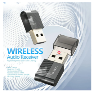 Earldom®M90 Bluetooth 5.0 Wireless USB Audio Adapter - Black