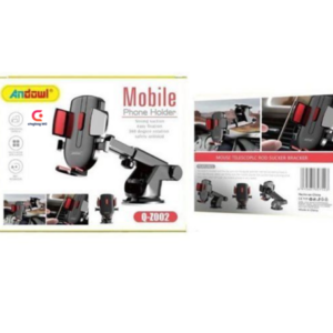 Andowl®Q-Z002 – Car Phone Holder 360ᵒ rotation - Black
