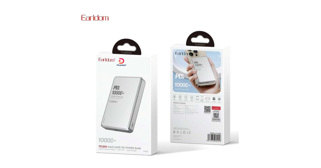 Earldom®ET-PD73 10,000mAh MAG-SAFE PD Power Bank