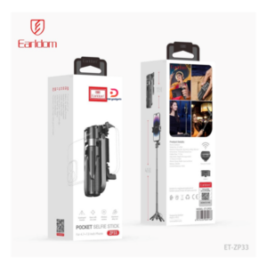 Earldom®ZP33 Pocket Selfie Stick – Black