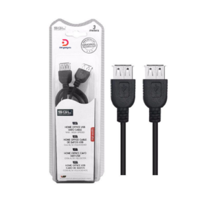 SGL®USB-A Female Cable – 3 m – 8S - Black