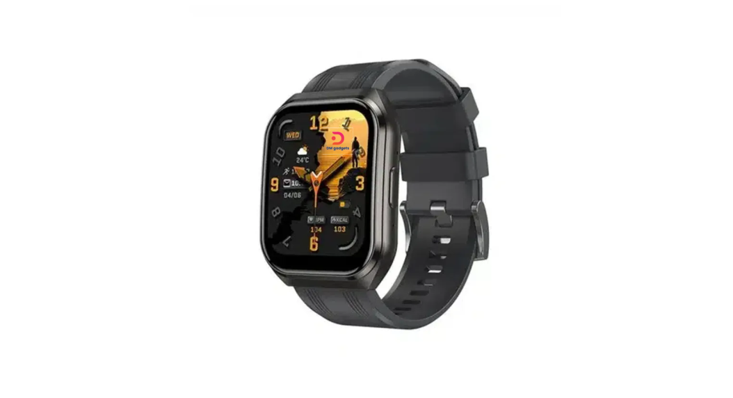Hoco®Y44 HD Curved Screen Bluetooth Calling 1.83″ HD Display, 1000mAh Battery IP68 Waterproof Watch - Black