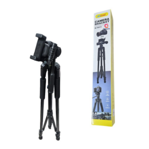 Andowl®Q-T811 Adjustable Camera Tripod with Carrying Case – Camera Bracket -Black