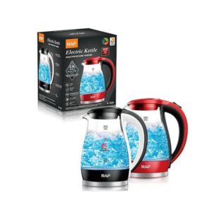 RAF®R.7820 2.0L 2200W– 360° cordless base Electric Kettle - Black