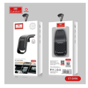 Earldom®EH96 Magnetic Clip Car - Air vent Holder - Black