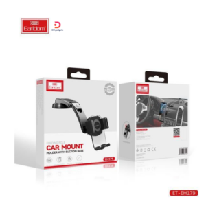 Earldom®EH179 Car Mount Holder 360* rotation with Suction Base - Black
