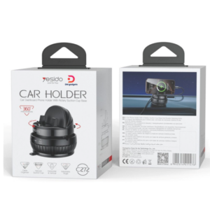 Yesido®C272 360-degree rotating car center console phone holder - Black