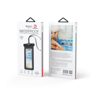 Yesido®WB50 Waterproof Phone Case Up To 7 Inch with Lanyard - Black