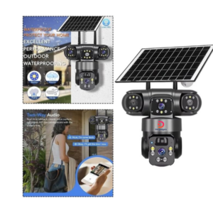 Q20®Triple Solar IP Security Camera – 4G – Security Camera