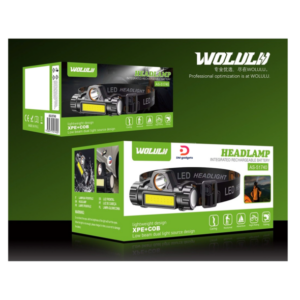 WOLULN®AS-51740 Rechargeable Headlamp - Black