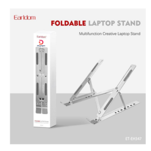 Earldom®EH347 Foldable Laptop Stand – Silver