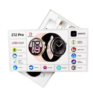 Z12Pro®Smart Watch 1.46-inch Fashion Men Women Outdoor Sports Fitness - Black