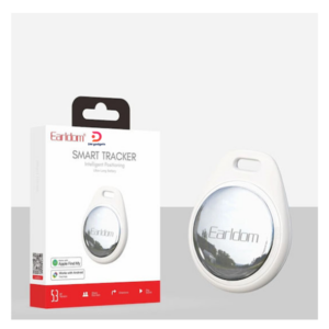 Earldom®ET-AT02 Smart Tracker Apple Find My & Google Find Hub - White