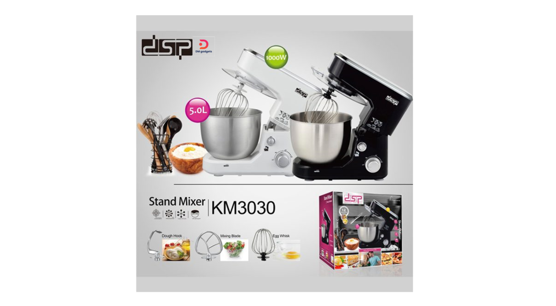 DSP®KM3030 Stand Mixer 1000W – 5.0L Kitchen Appliance