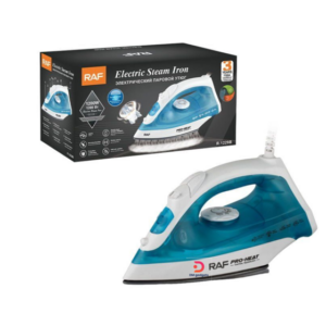 RAF R.1229B 1200W Electric Steam Iron – White-Blue