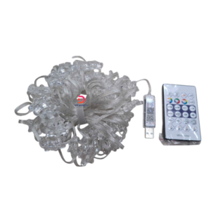 DM®272358 BT-RGB LED Christmas Lights with USB + Remote Control – Stars – 10m – 66L