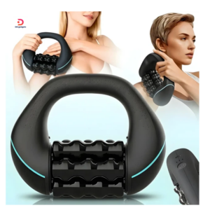 LSF-680®Cordless electric roller massager 6 roller sections 3 speeds Black-Blue